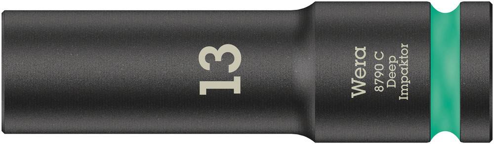 Wera 8790 C Impaktor Deep 05004830001 Innen-Sechskant Steckschlüsseleinsatz 13mm 1/2" (12.5 mm)