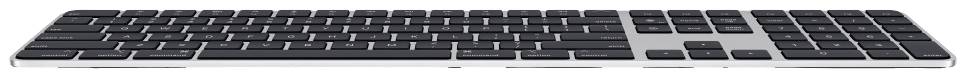 Apple Magic Keyboard Touch ID Num Key Bluetooth® Tastatur Schwarz Deutsch, QWERTZ, Mac