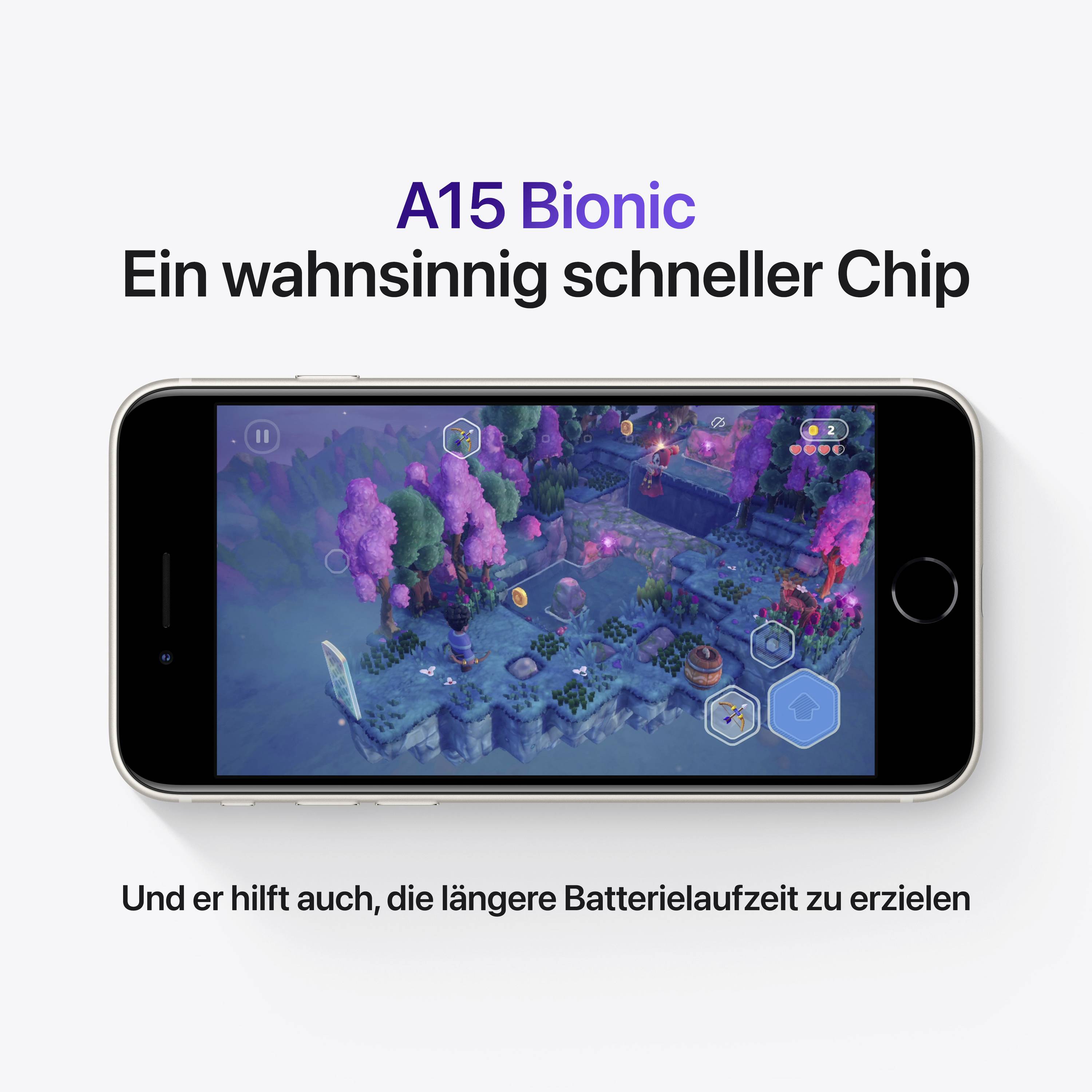 Apple iPhone SE Polarstern 128 GB 11.9 cm (4.7 Zoll)