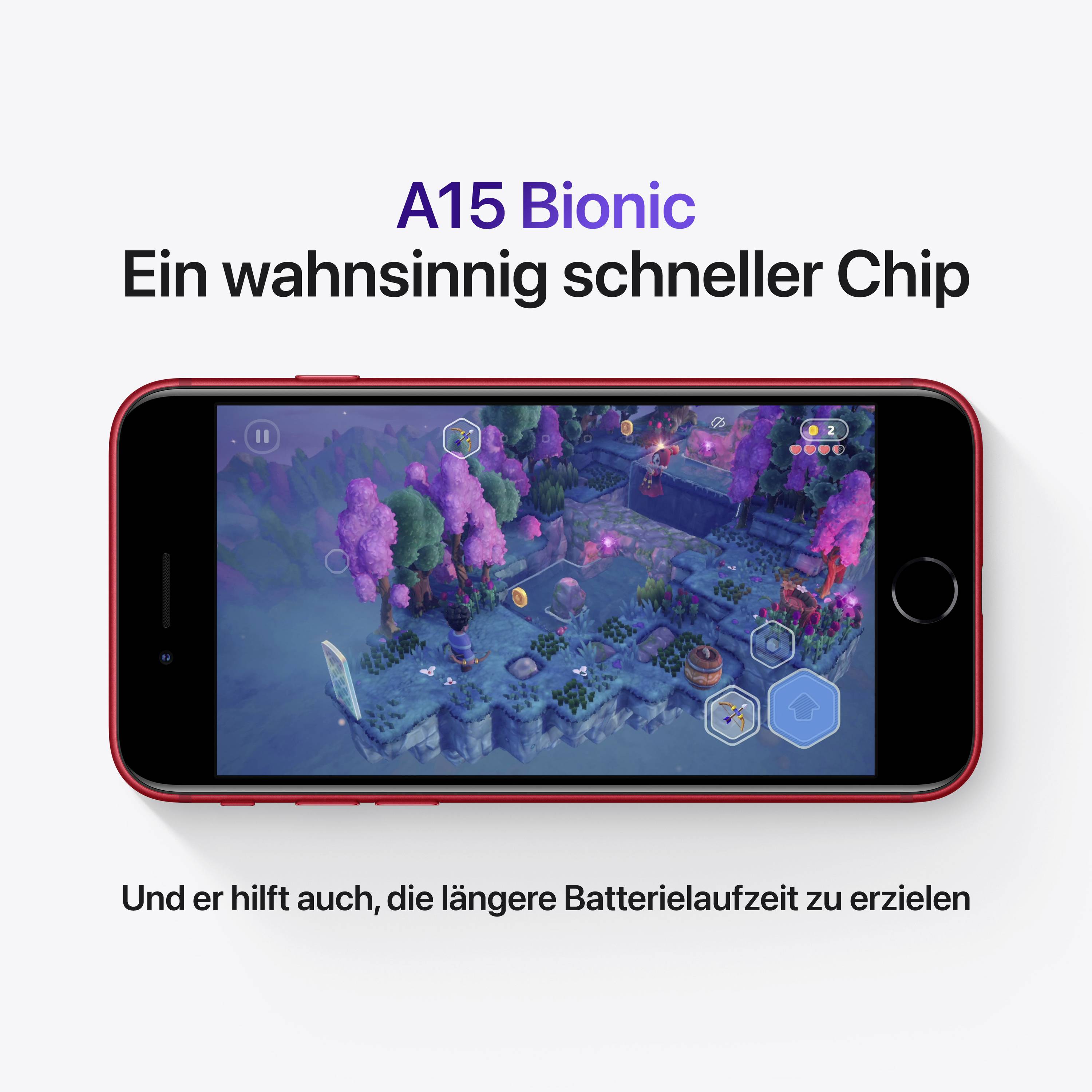 Apple iPhone SE Rot 64 GB 11.9 cm (4.7 Zoll)