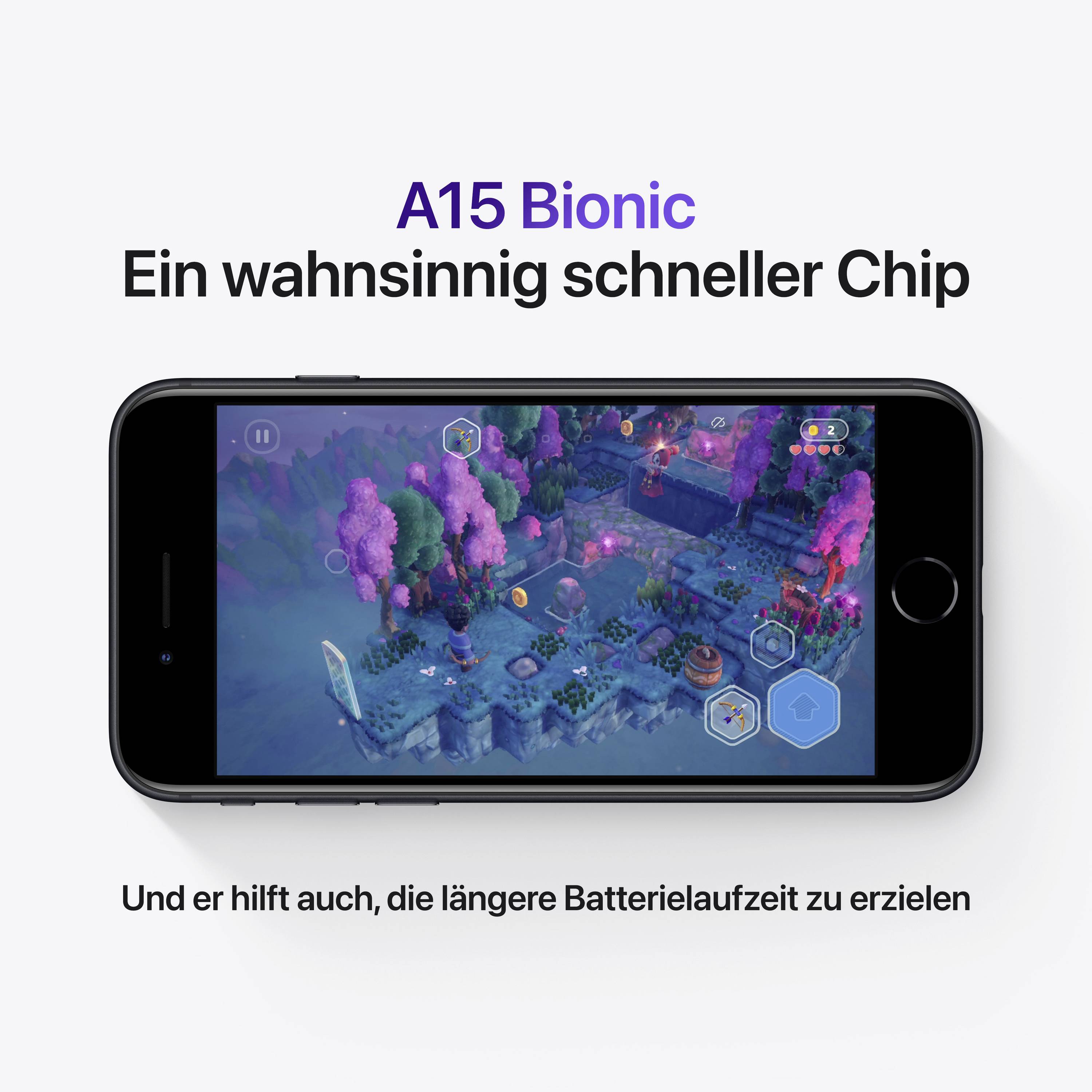 Apple iPhone SE Mitternacht 64 GB 11.9 cm (4.7 Zoll)