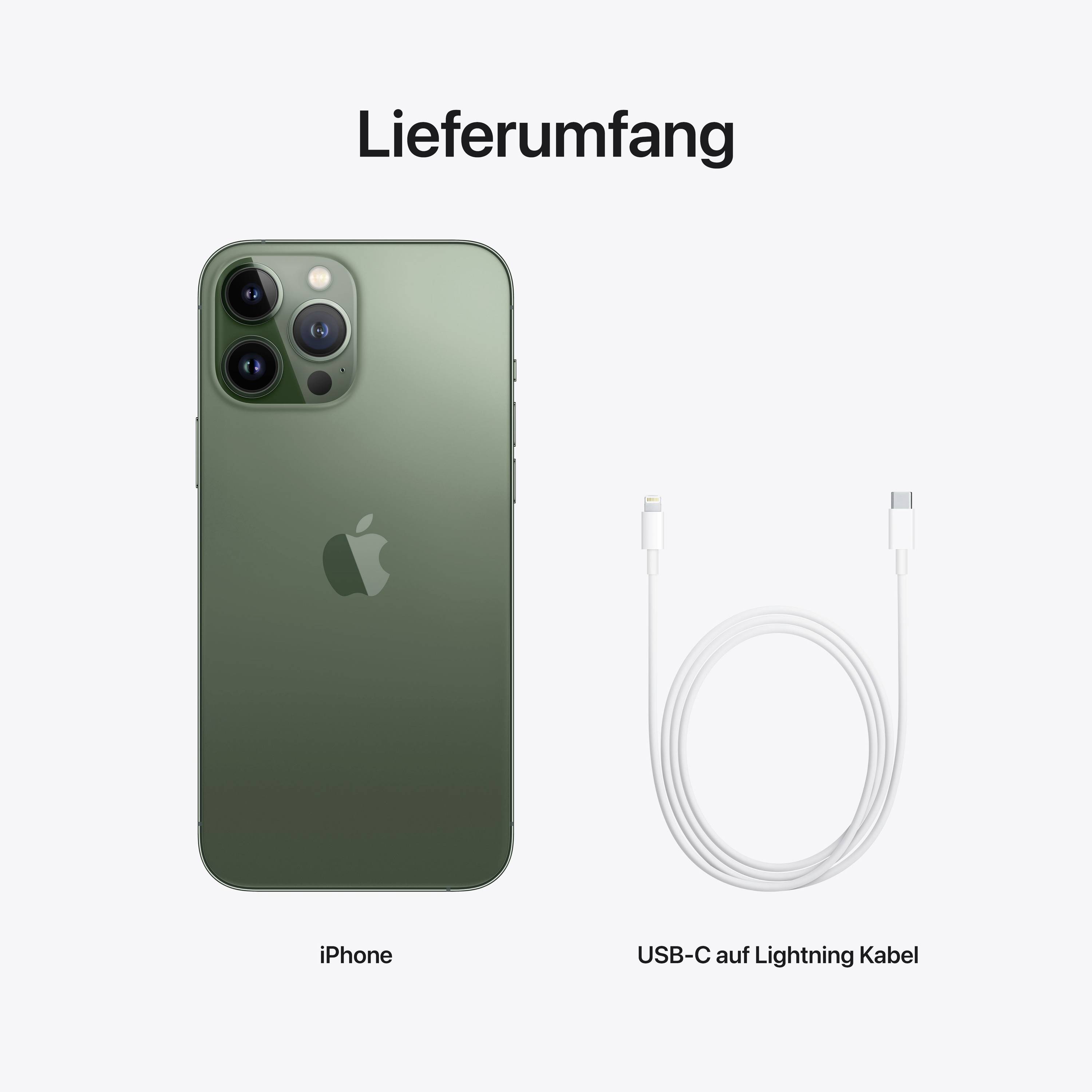 Apple iPhone 13 Pro Max Alpingrün 128 GB 17 cm (6.7 Zoll)