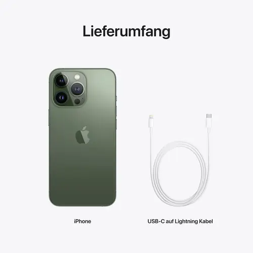 Apple iPhone 13 Pro Alpingrün 512 GB 15.5 cm (6.1 Zoll) Apple iPhone 13 Pro Alpingrün 512 GB 15.5 cm (6.1 Zoll)
