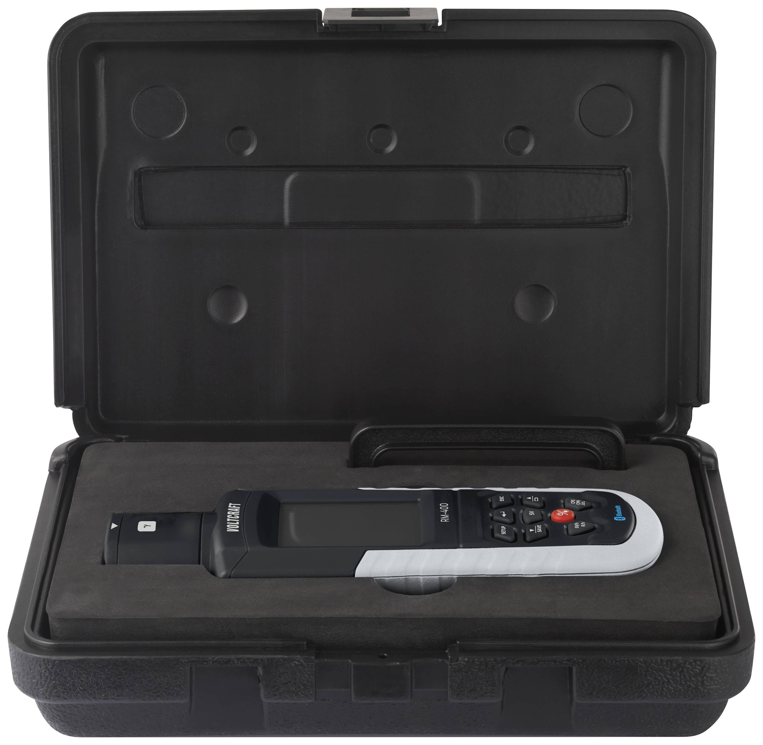 VOLTCRAFT RM-400 Geigerzähler Strahlung: Alpha, Beta, Gamma, Röntgen akustischer Warnton, inkl. Auswertungssoftware, Datenlogger