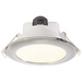 Deko Light 565316 Acrux LED-Einbauleuchte EEK: F (A - G) LED LED fest eingebaut 9W Weiß, Edelstahl