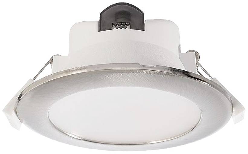 Deko Light 565316 Acrux LED-Einbauleuchte EEK: F (A - G) LED LED fest eingebaut 9W Weiß, Edelstahl