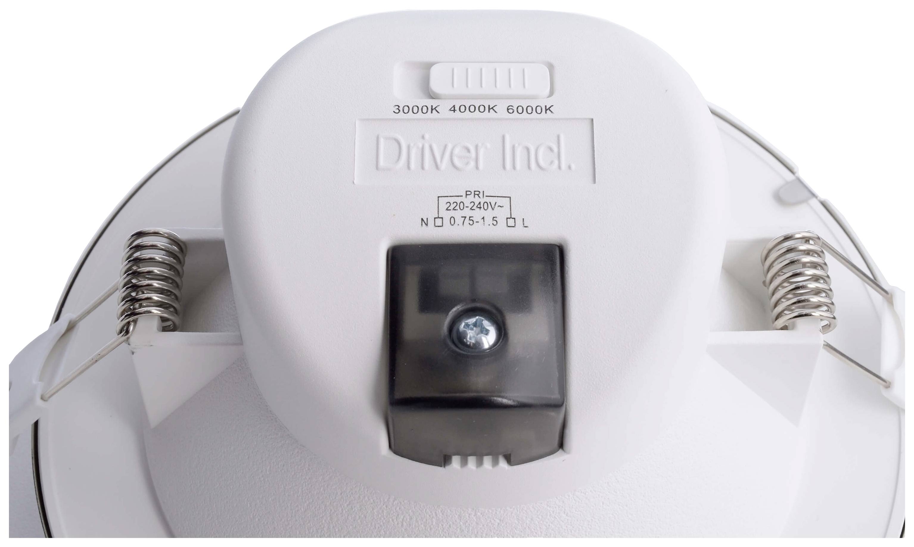 Deko Light 565318 Acrux LED-Einbauleuchte EEK: F (A - G) LED LED fest eingebaut 16 W Weiß, Edelstahl