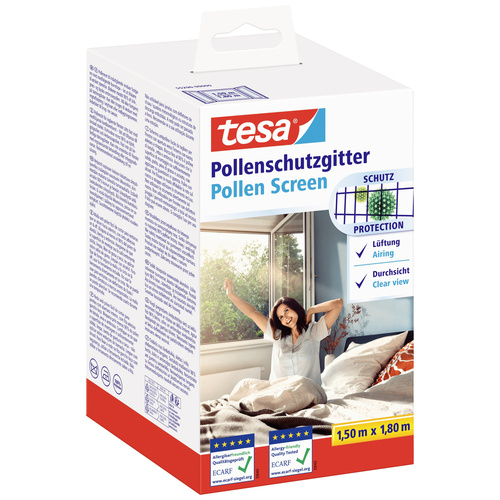 Tesa 55296-00000-00 Pollenschutzgitter (B x H) 1500 mm x 1800 mm Anthrazit 1 St.