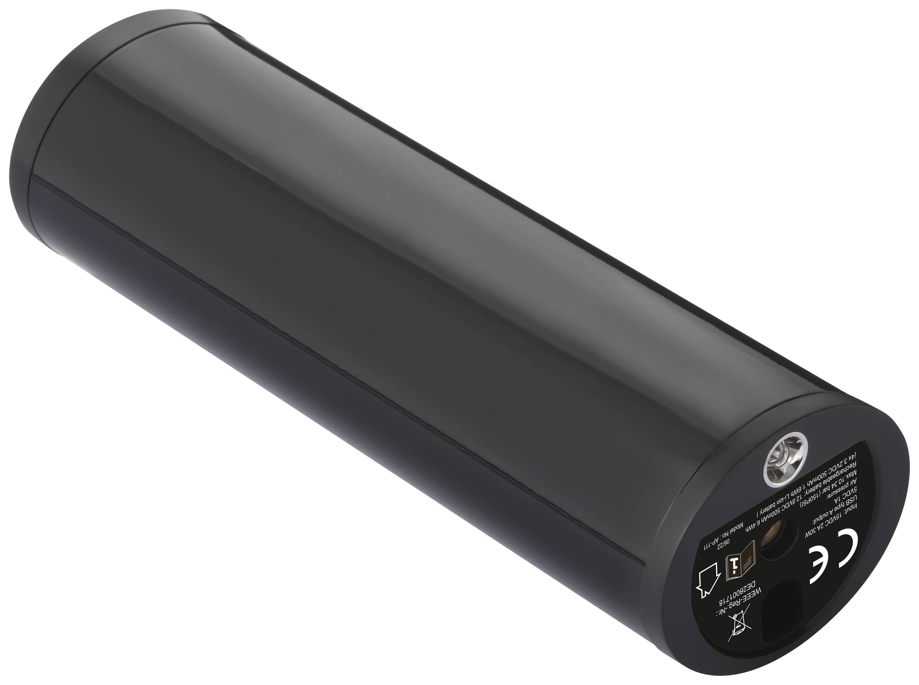 Akku-Kompressor AP-111 10.34 bar mit Powerbank-Funktion, Automatische Abschaltung, Digitales Display, mit Arbeitslampe