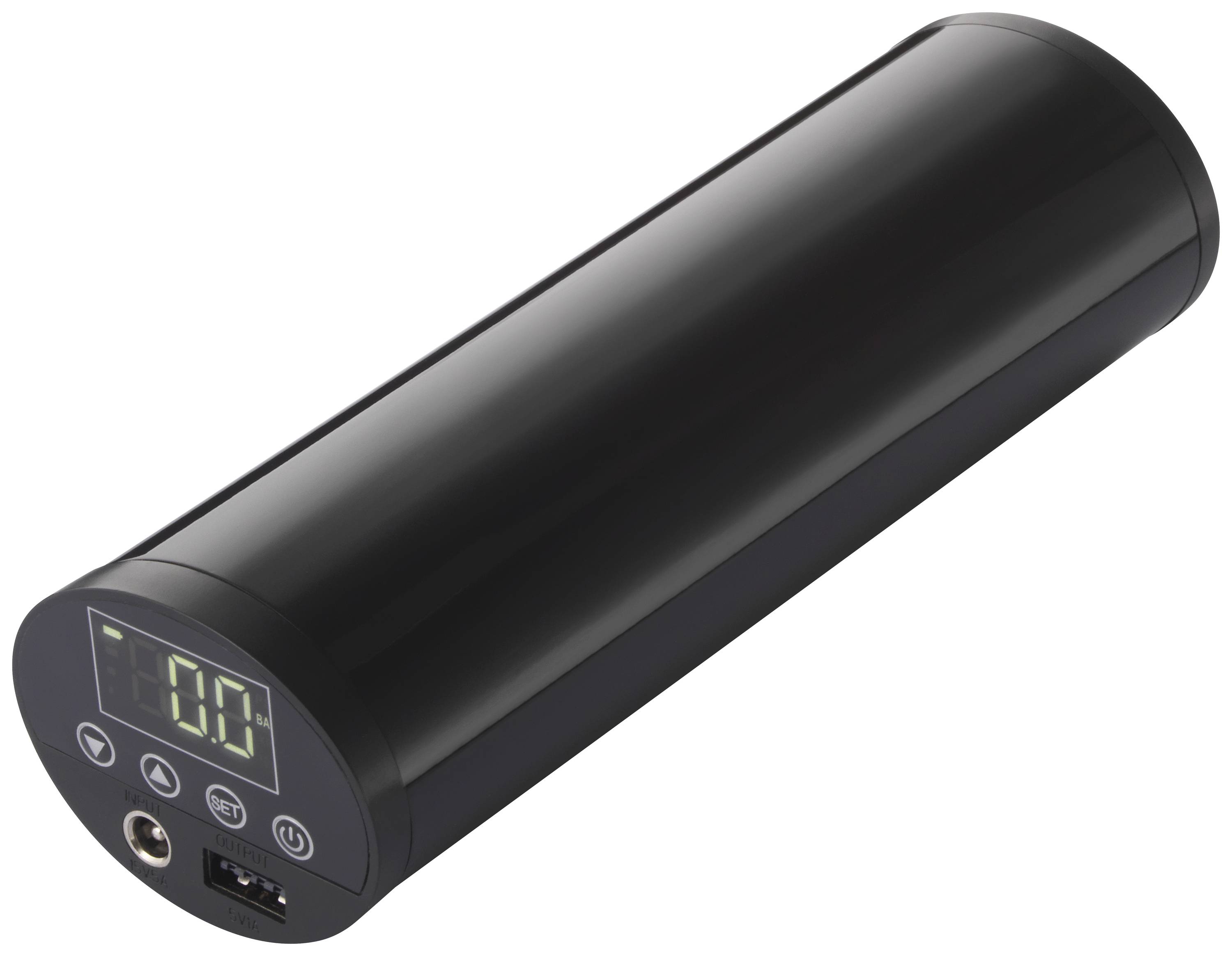 Akku-Kompressor AP-111 10.34 bar mit Powerbank-Funktion, Automatische Abschaltung, Digitales Display, mit Arbeitslampe