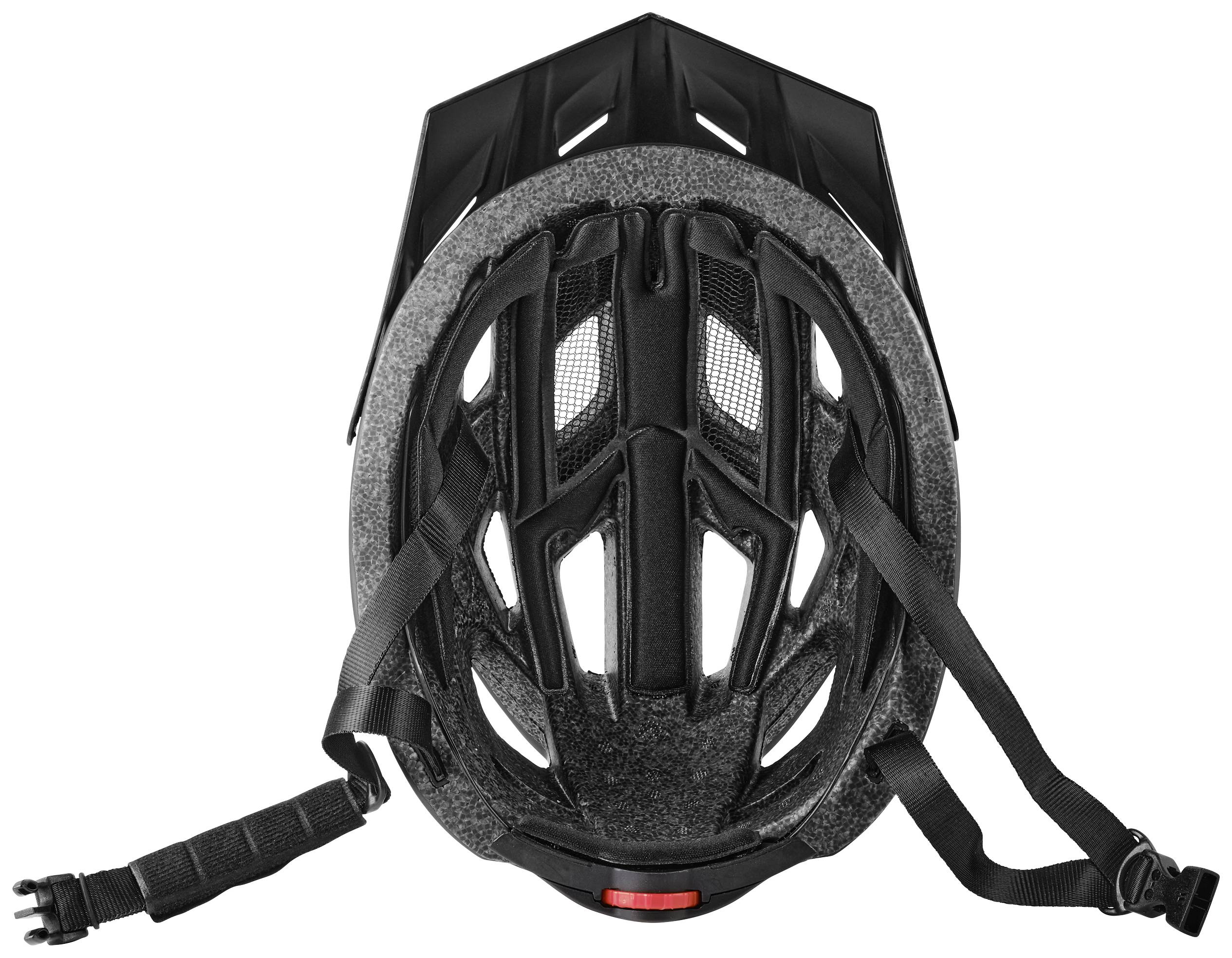 Fahrrad-Helm Dunkelgrau (matt) Konfektionsgröße=L Kopfumfang=58-61cm