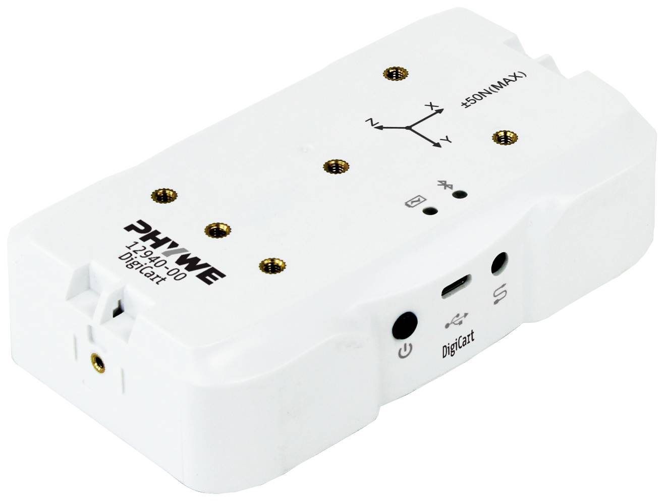 PHYWE 12940-00 Cobra DigiCart (biały) Datenerfassung