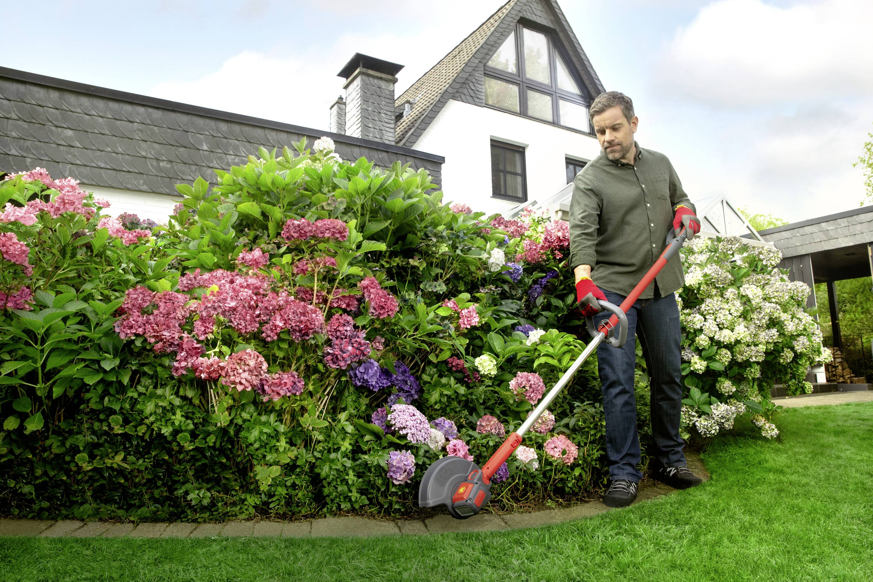 WOLF-Garten Rasentrimmer 72AMT4-1650 LT 25 eM