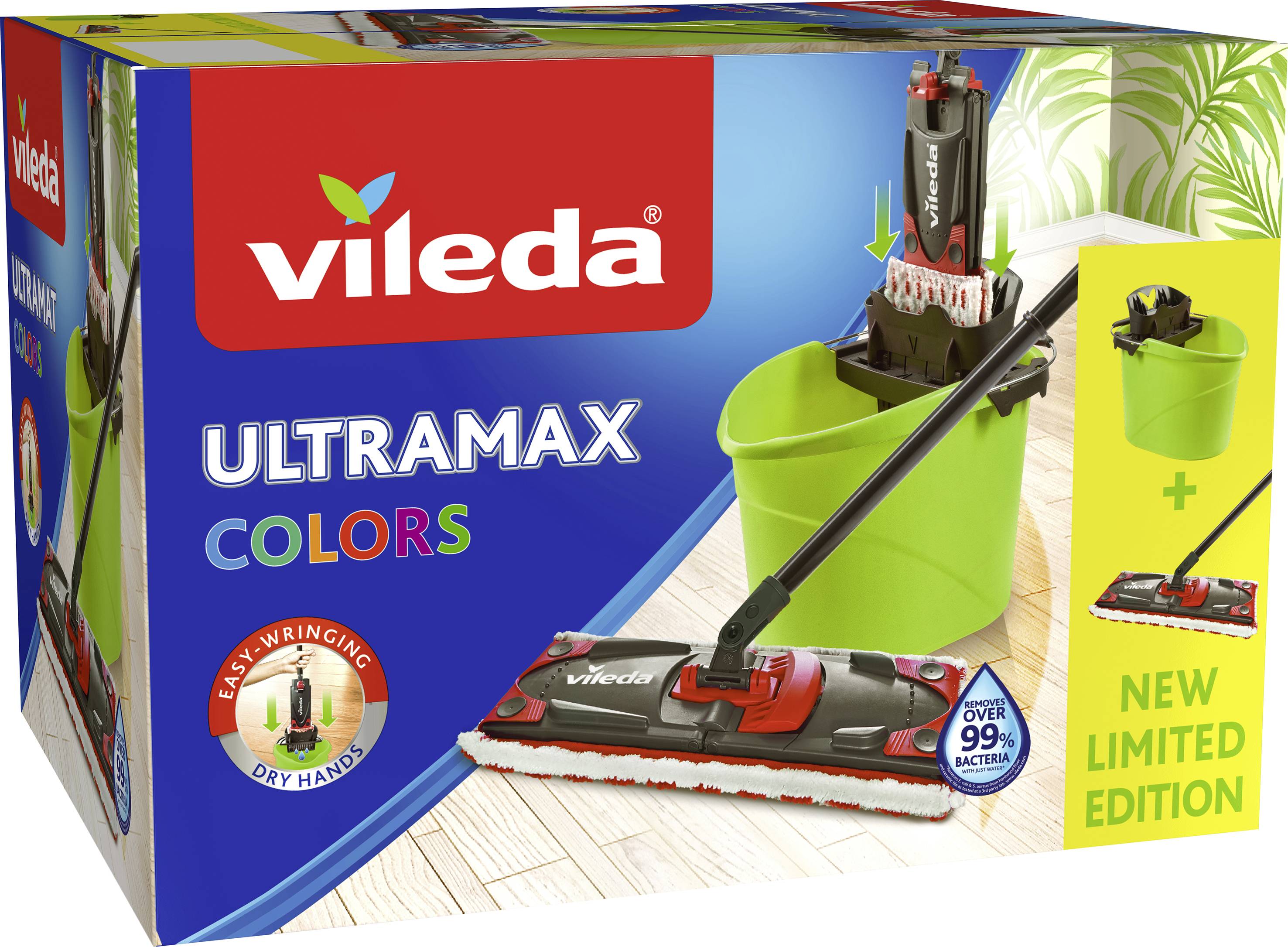 Vileda 158723 Ultramat 2in1 Colors Bodenwischer 1St.