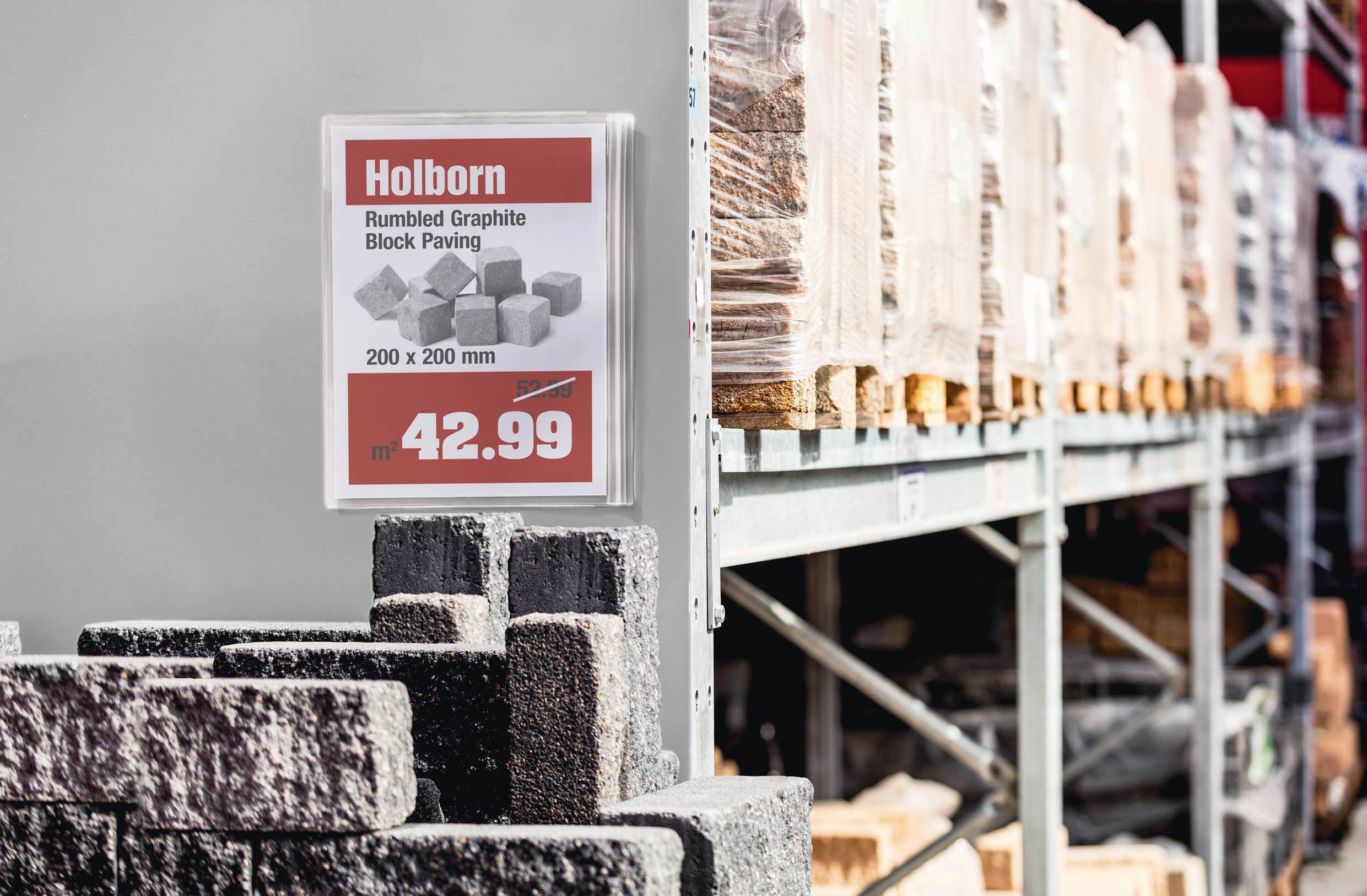 Durable Plakathalter Transparent 1 x DIN A3