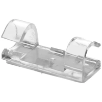 Max Hauri Kabelclip selbstklebend 164657 Bündel-Ø-Bereich 10mm (max) Transparent 14St. Max Hauri Kabelclip selbstklebend 164657 Bündel-Ø-Bereich 10mm (max) Transparent 14St.