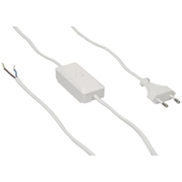 Max Hauri Schnurdimmer universal Weiß Schaltleistung (max.) 100W 1St. Max Hauri Schnurdimmer universal Weiß Schaltleistung (max.) 100W 1St.