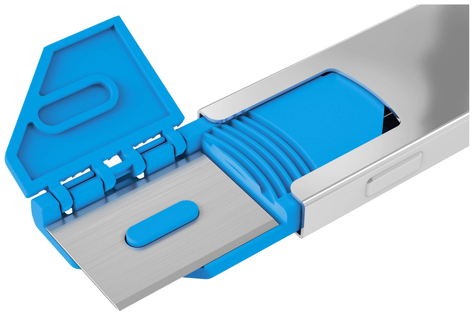 MARTOR 18500410.02 Sicherheitsmesser SECUNORM 185 mit INDUSTRIEKLINGE 92 1 St.