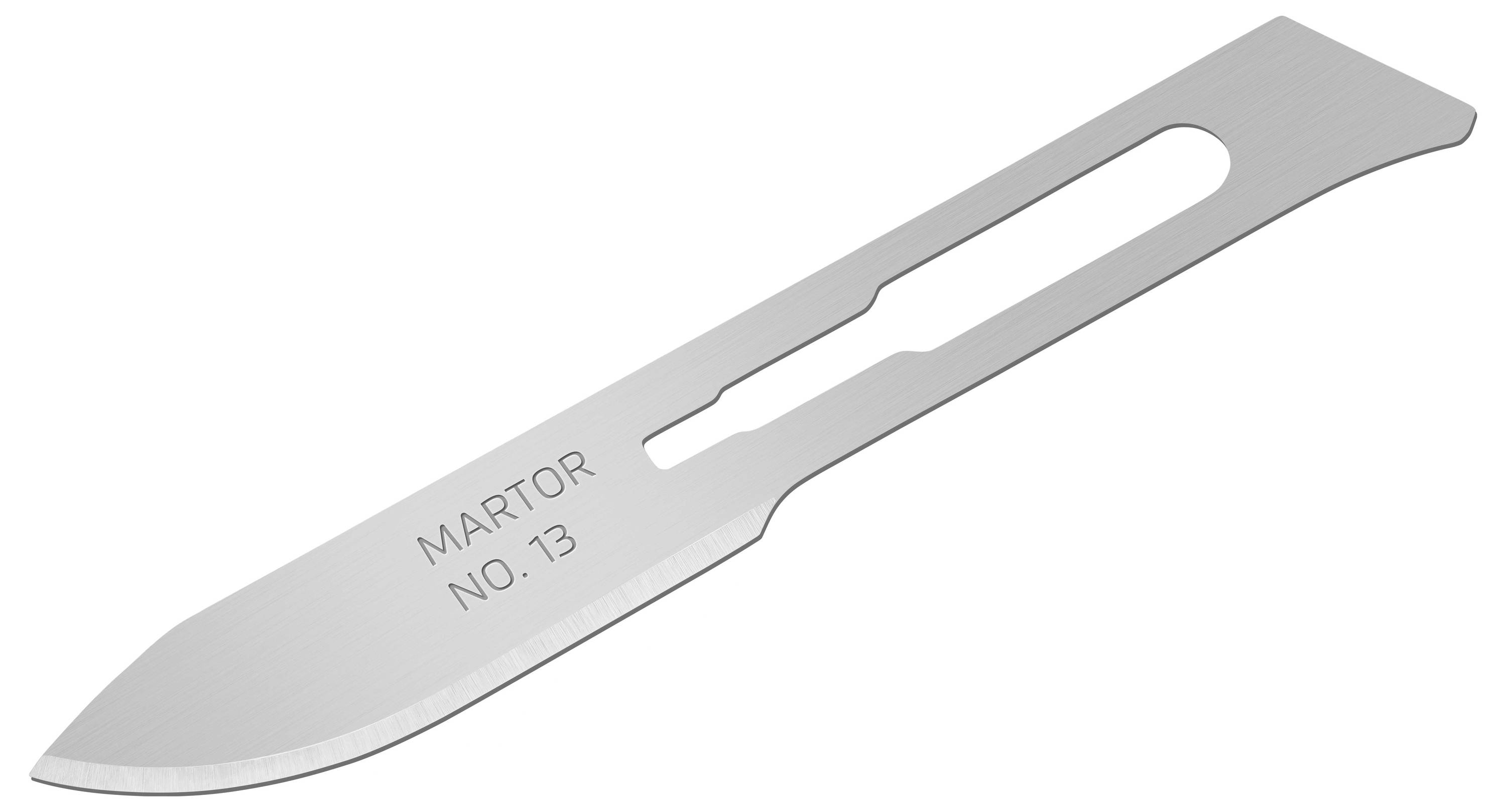 MARTOR SKALPELLKLINGE 13 Spezialschliff Cuttermesser-Ersatzklinge 66mm Stahl 10St.
