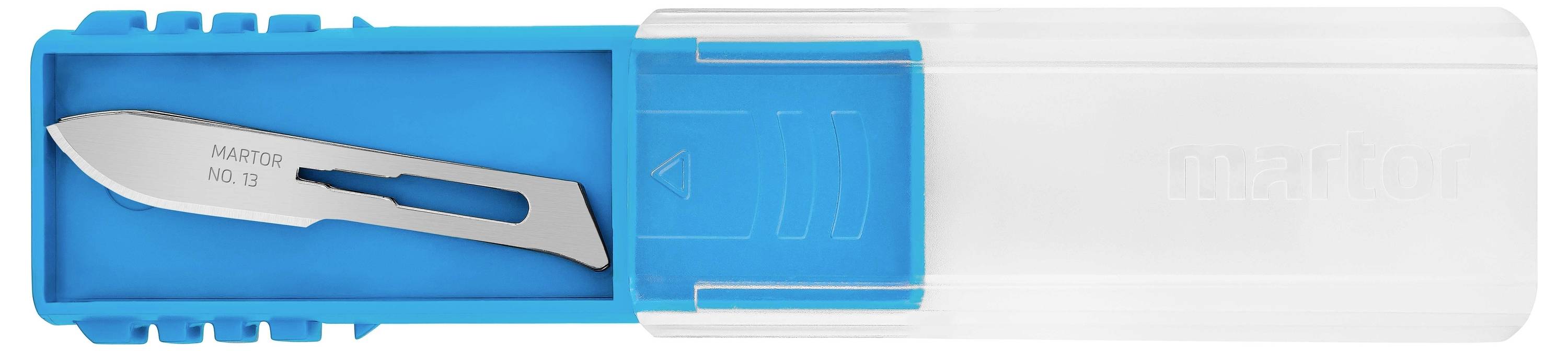 MARTOR SKALPELLKLINGE 13 Spezialschliff Cuttermesser-Ersatzklinge 66mm Stahl 10St.