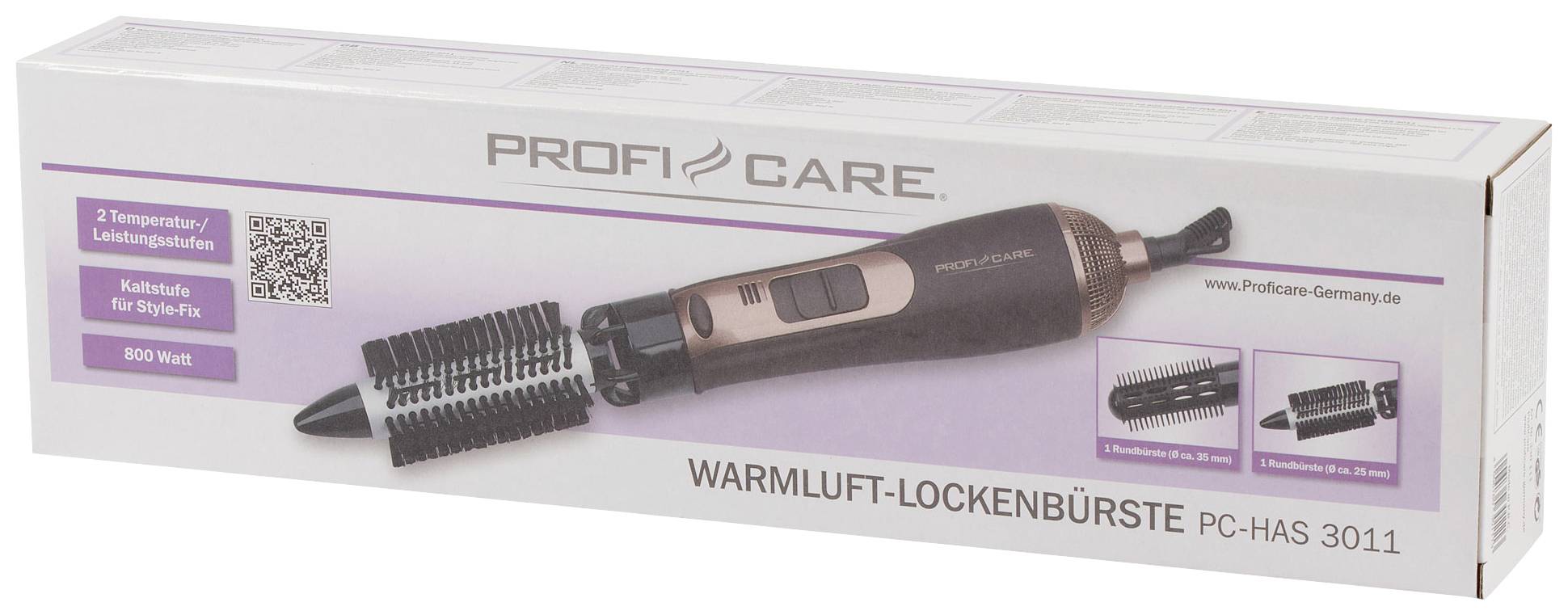 PROFI CARE Lockenbürste PC-HAS3011 br