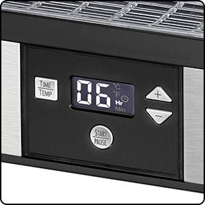 Profi Cook PC-DR 1116 501116 Dörrautomat Inox, Schwarz