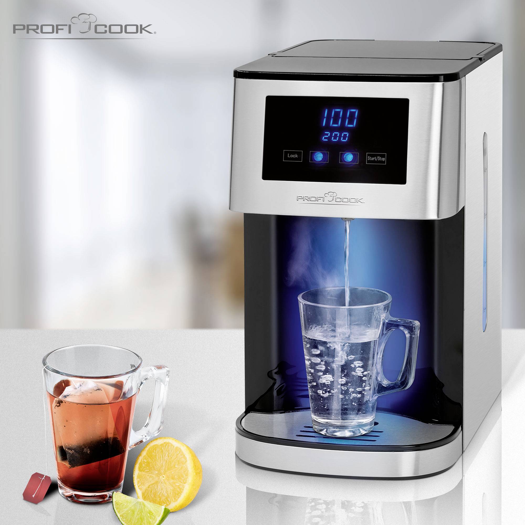 Profi Cook PC-HWS 1145 Heißwasserspender Edelstahl Fassungsvermögen: 4 l