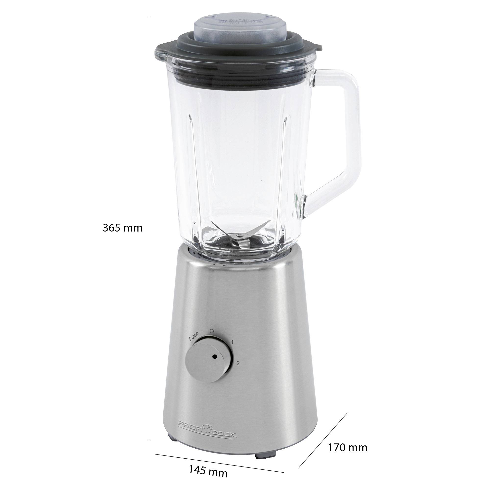 Profi Cook PC-UM 1213 501213 Standmixer Edelstahl
