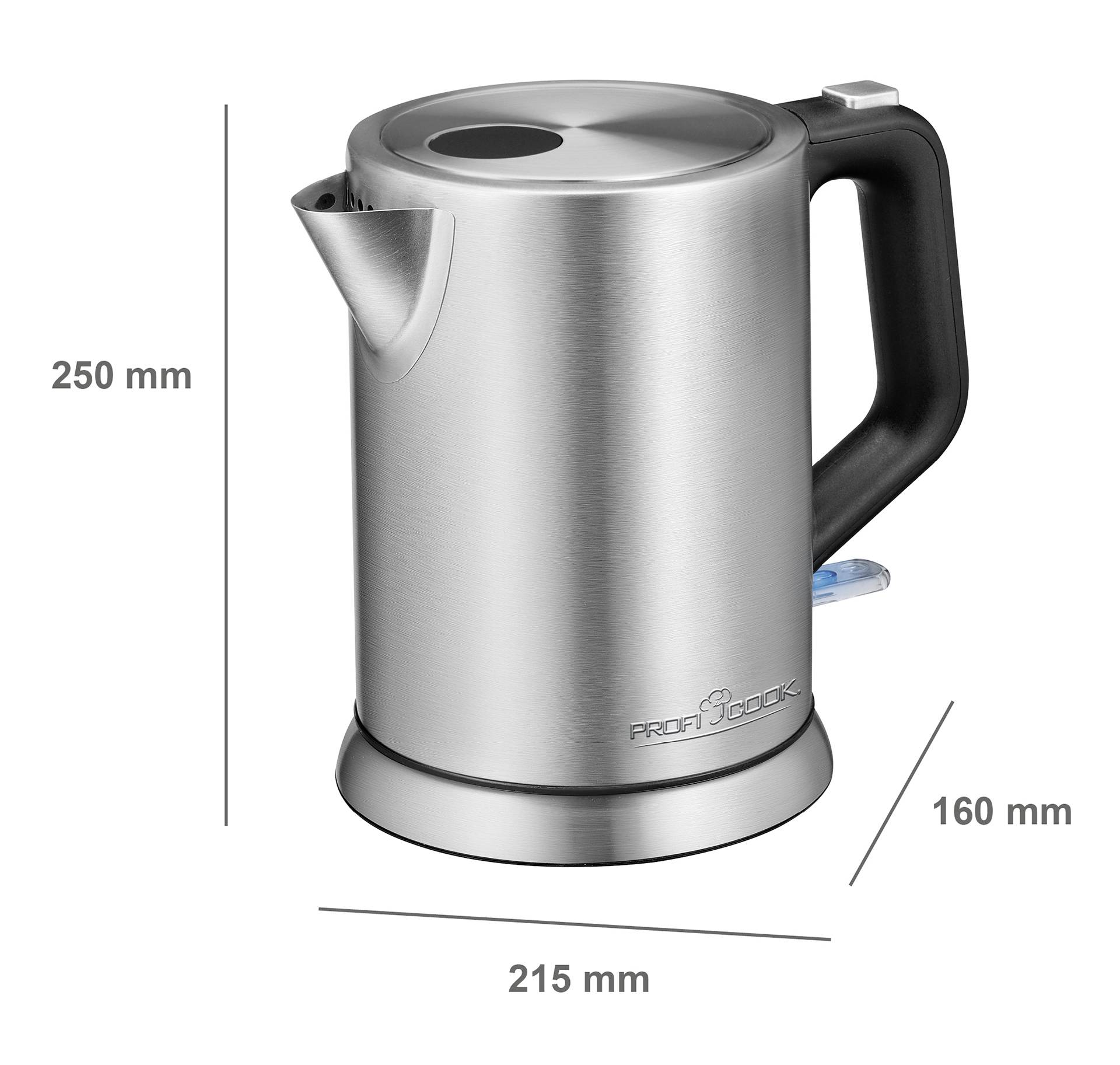 Profi Cook PC-WKS 1106 Wasserkocher Inox Fassungsvermögen: 1l