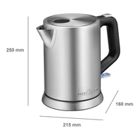 Profi Cook PC-WKS 1106 Wasserkocher Inox Fassungsvermögen: 1l Profi Cook PC-WKS 1106 Wasserkocher Inox Fassungsvermögen: 1l