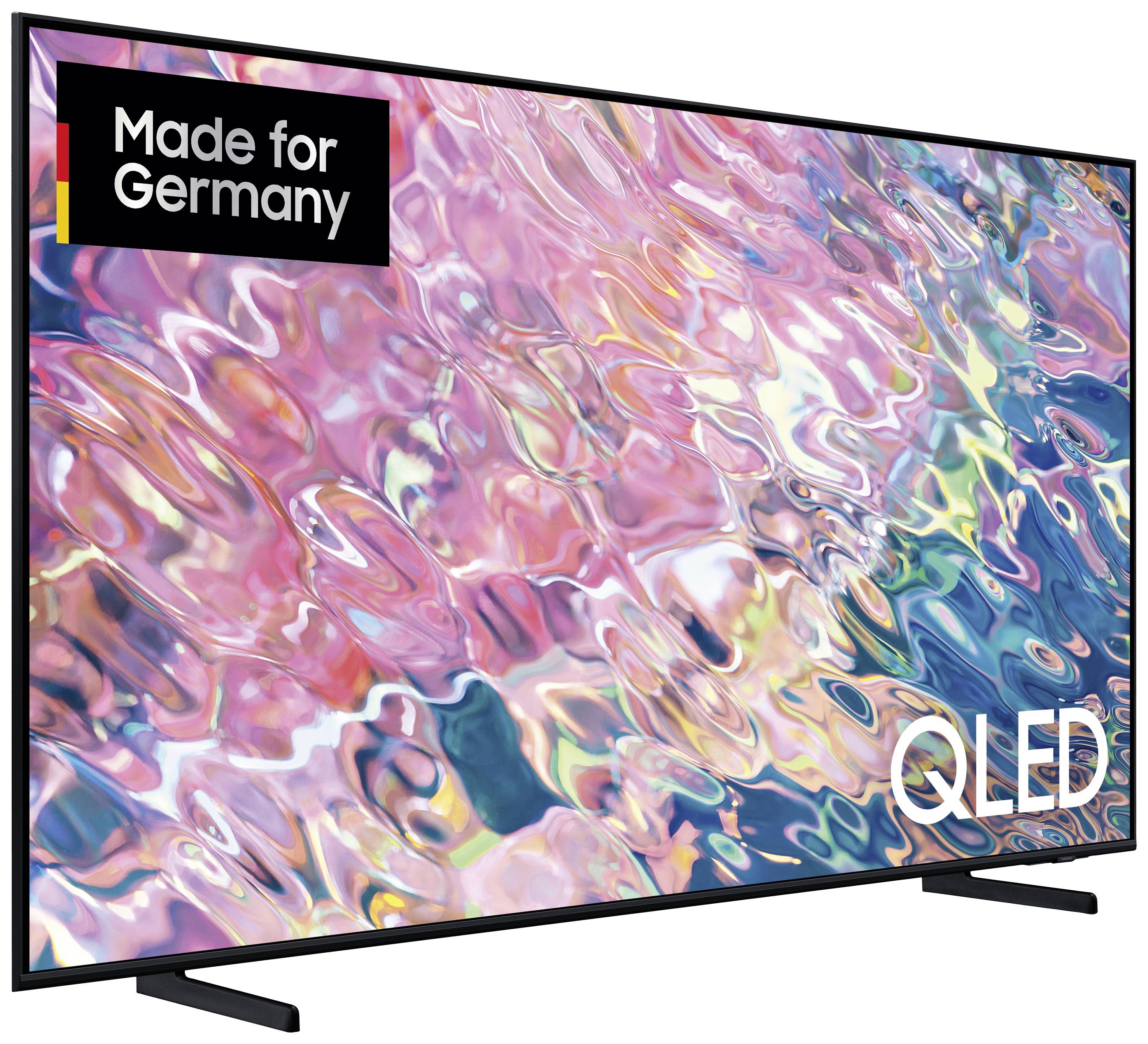 Samsung GQ50Q60B QLED-TV 125 cm 50 Zoll EEK F (A - G) DVB-T2, DVB-C, DVB-S, UHD, Smart TV, WLAN, PVR ready, CI+ Schwarz