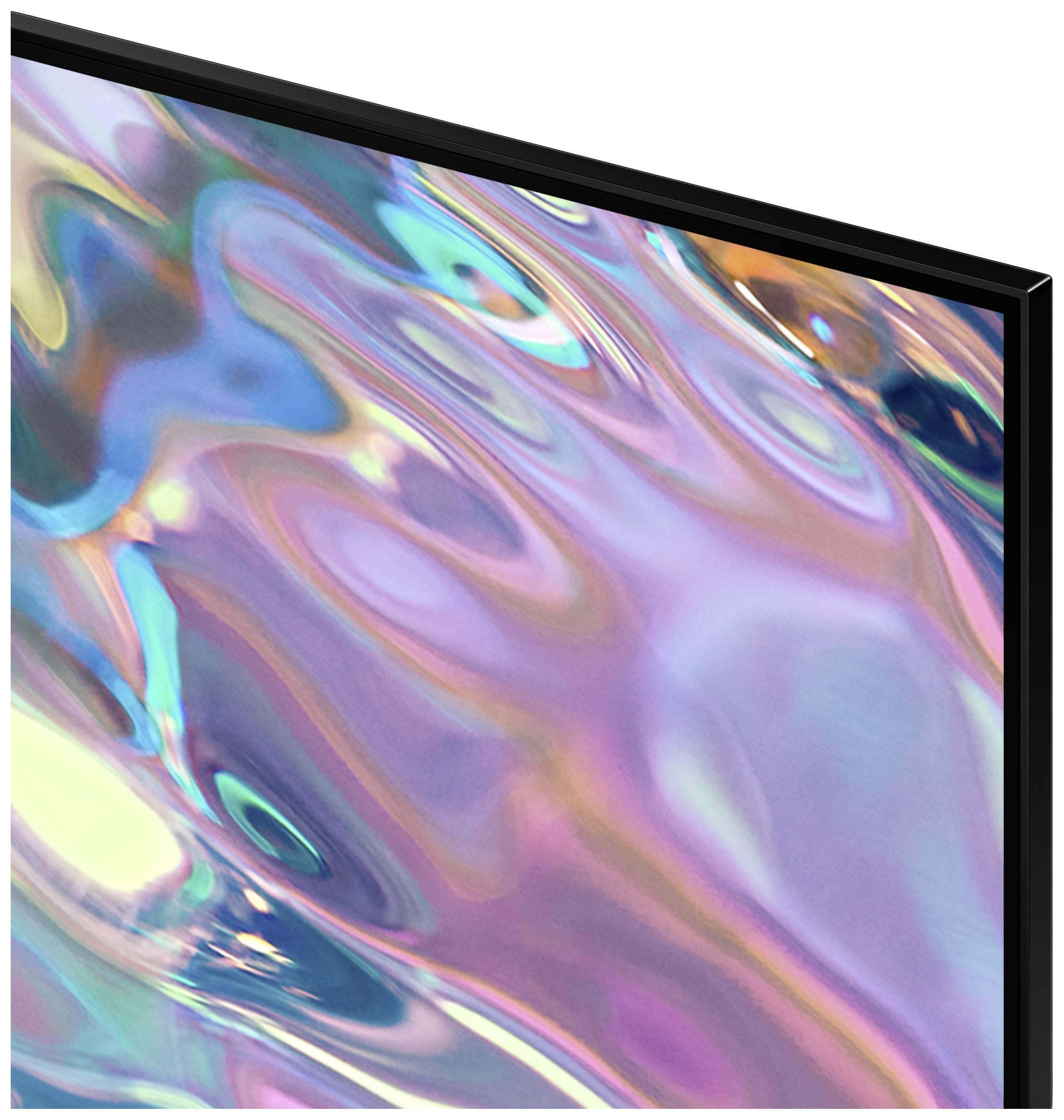 Samsung GQ50Q60B QLED-TV 125 cm 50 Zoll EEK F (A - G) DVB-T2, DVB-C, DVB-S, UHD, Smart TV, WLAN, PVR ready, CI+ Schwarz