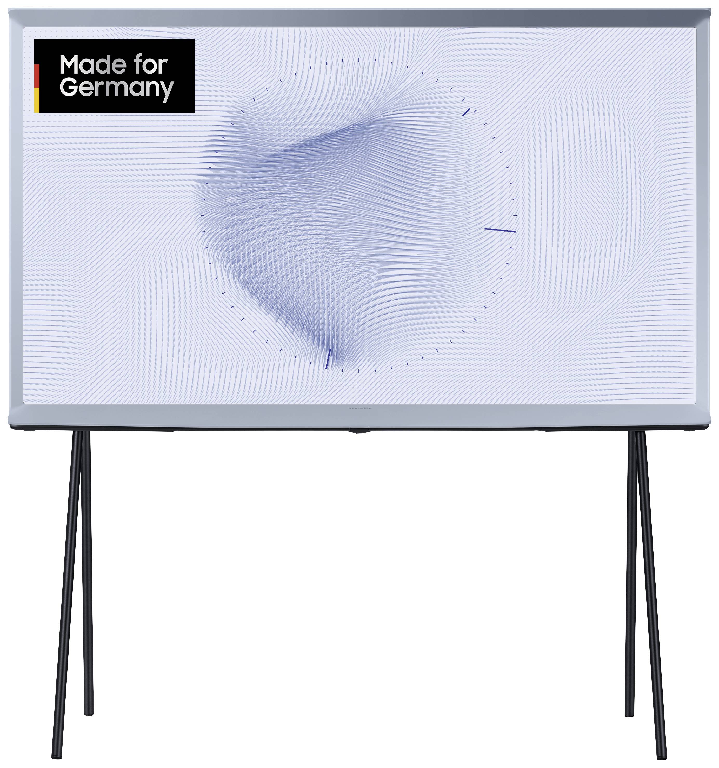 Samsung GQ50LS01B QLED-TV 125 cm 50 Zoll EEK G (A - G) DVB-T2, DVB-C, DVB-S, UHD, Smart TV, WLAN, PVR ready, CI+ Hellblau