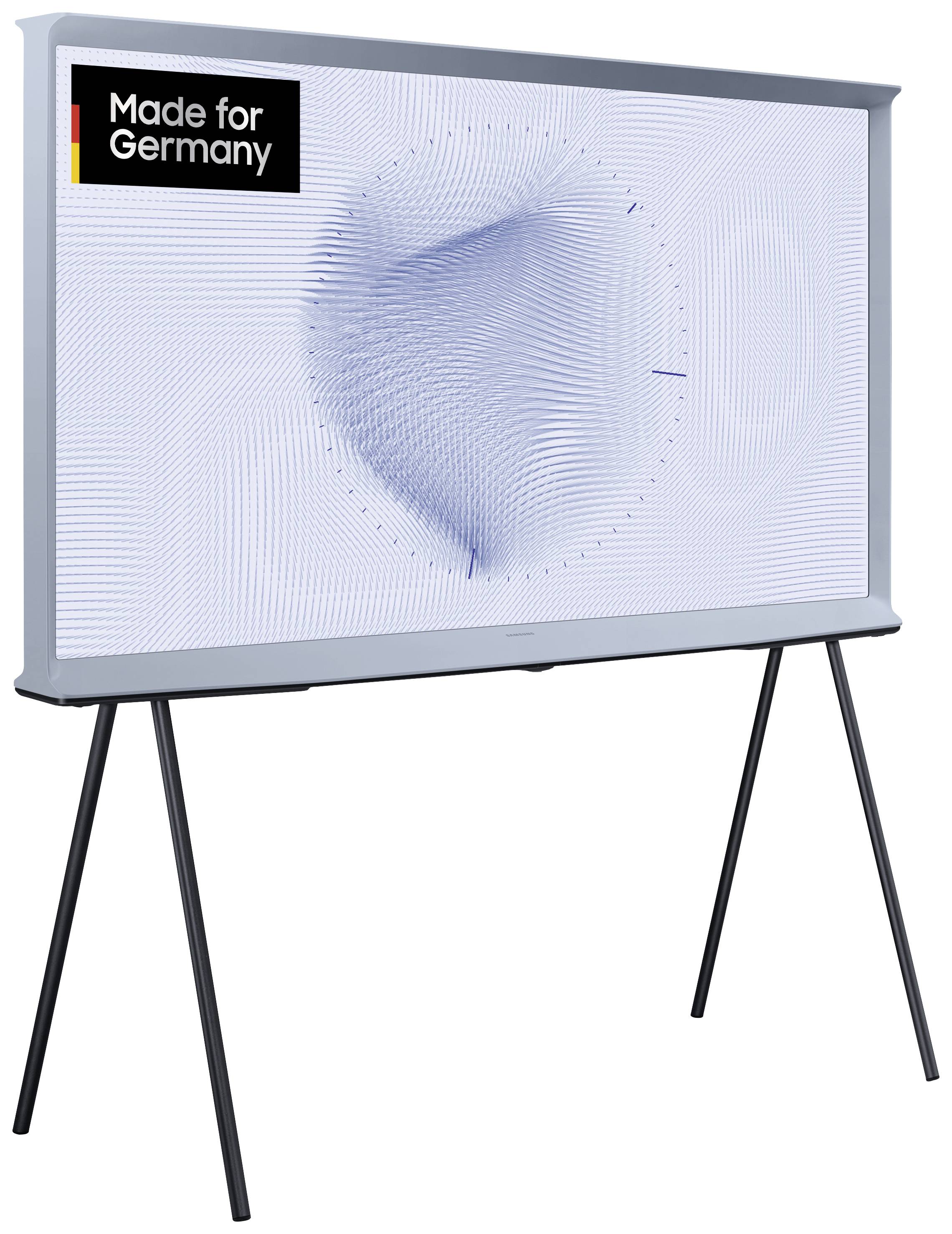 Samsung GQ50LS01B QLED-TV 125 cm 50 Zoll EEK G (A - G) DVB-T2, DVB-C, DVB-S, UHD, Smart TV, WLAN, PVR ready, CI+ Hellblau