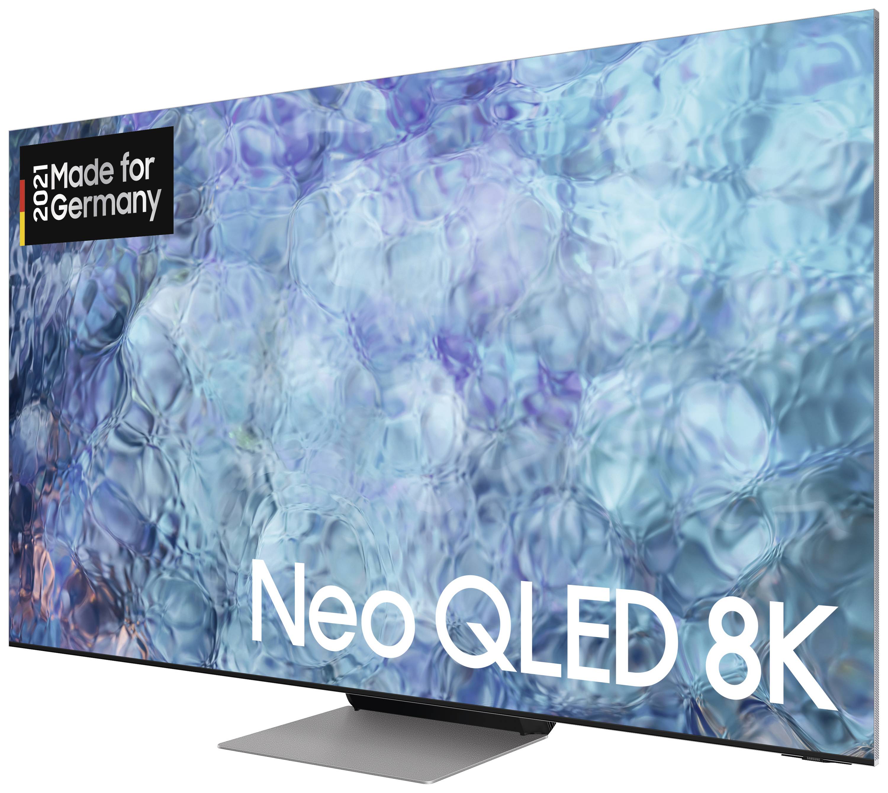 Samsung GQ75QN900B QLED-TV 189 cm 75 Zoll EEK G (A - G) DVB-T2, DVB-C, DVB-S2, 8K, Smart TV, WLAN, PVR ready, CI+ Silber