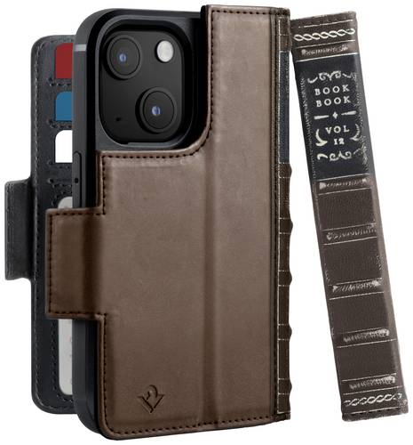 Twelve South BookBook Booklet Apple iPhone 13 mini Braun