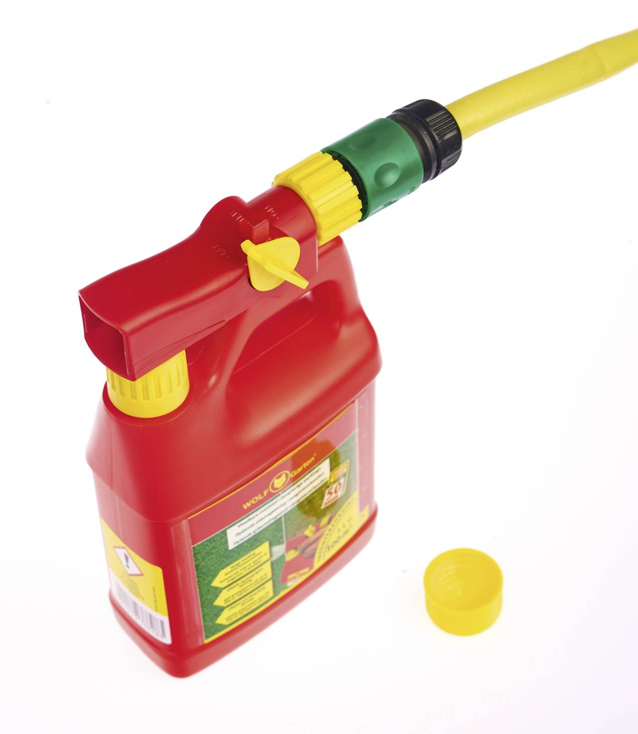 WOLFGarten 3838025 LT 100 B FlüssigRasendünger TURBO GRÜN 1l SMDV