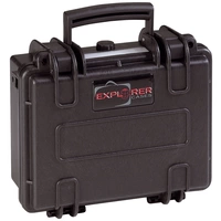 Explorer Cases Outdoor Koffer 5.1l (L x B x H) 246 x 215 x 112mm Schwarz 2209.B Explorer Cases Outdoor Koffer 5.1l (L x B x H) 246 x 215 x 112mm Schwarz 2209.B