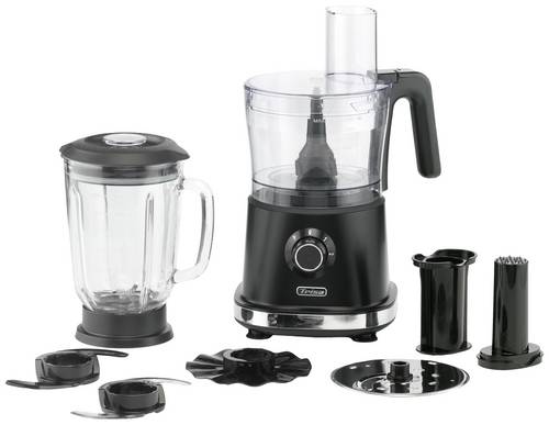 Trisa Stir n' Slice Standmixer 600W Schwarz/Silber