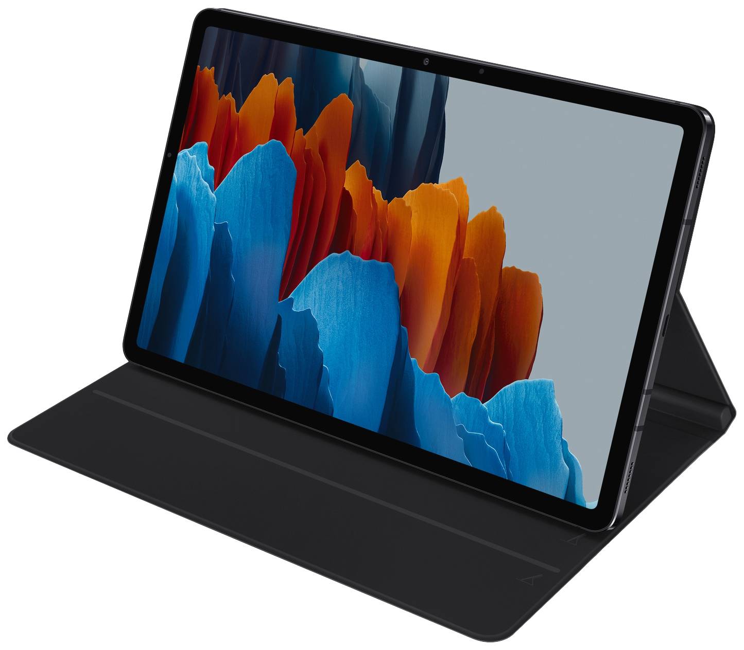 Samsung Book Cover EF-BT630 Tablet-Cover Galaxy Tab S7, Galaxy Tab S8 Book Cover Schwarz