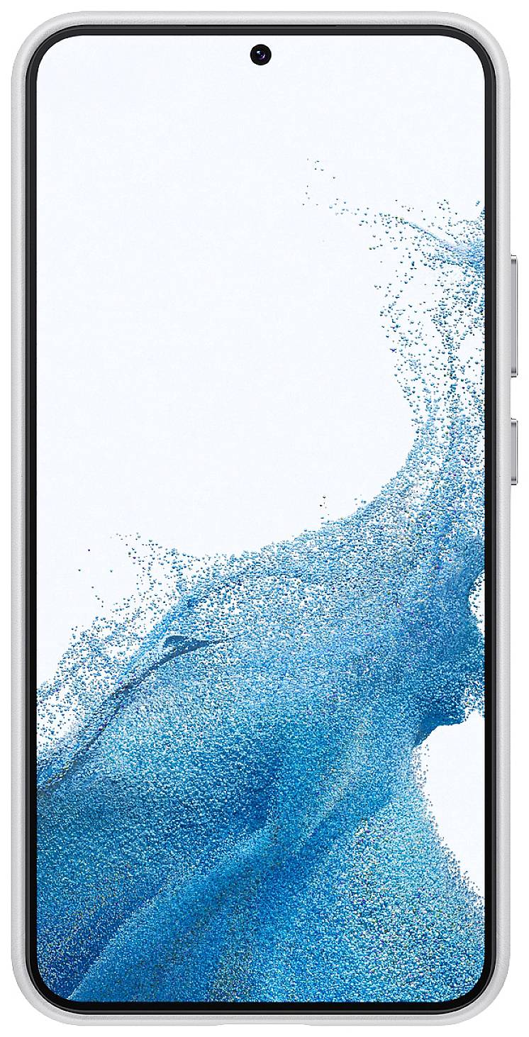 Samsung Leather Cover Backcover Samsung Galaxy S22+ Hellgrau Stoßfest EF-VS906LJEGWW