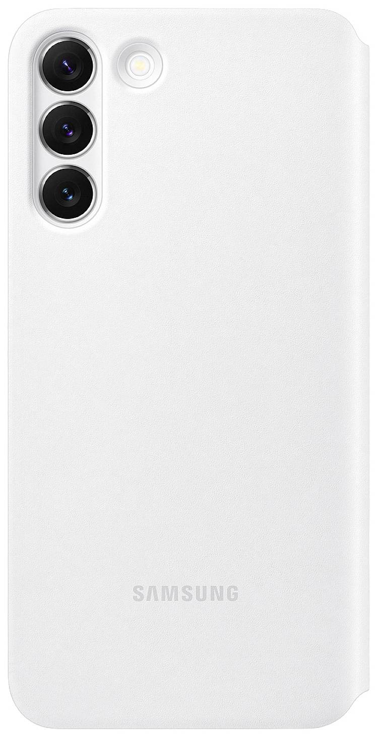 Samsung Clear View Cover Case Galaxy S22+ Weiß