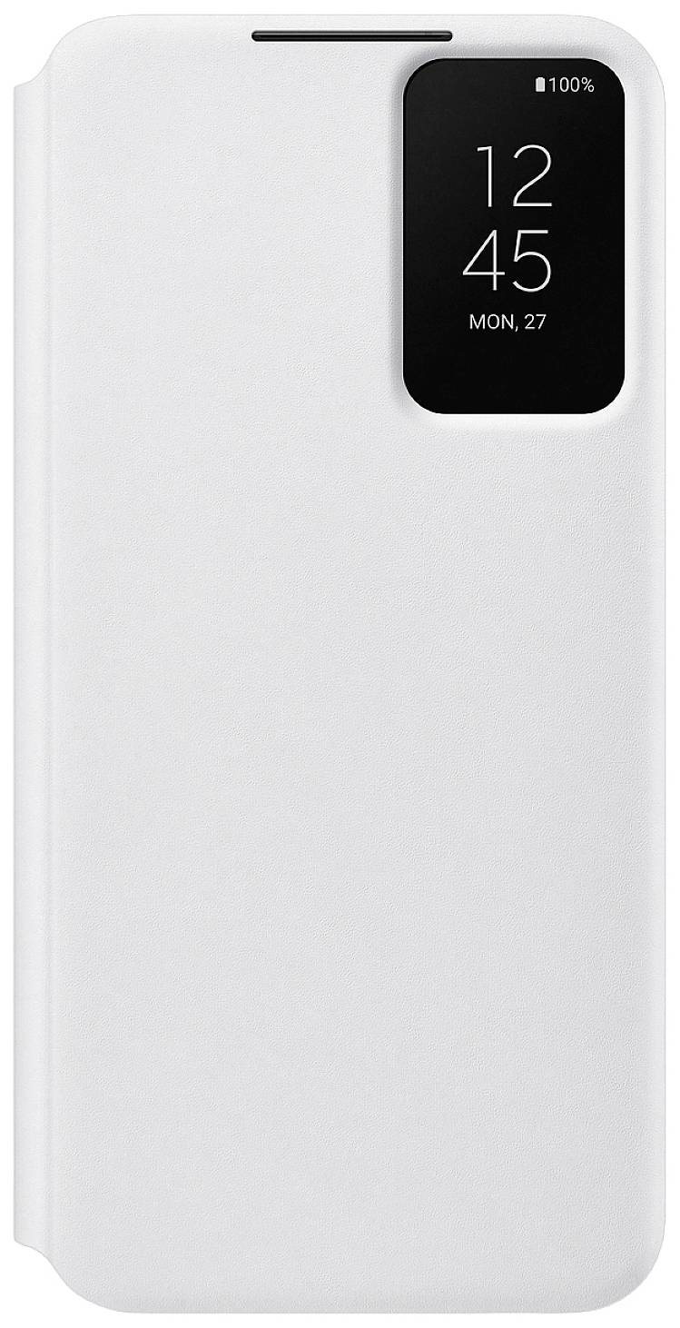 Samsung Clear View Cover Case Galaxy S22+ Weiß