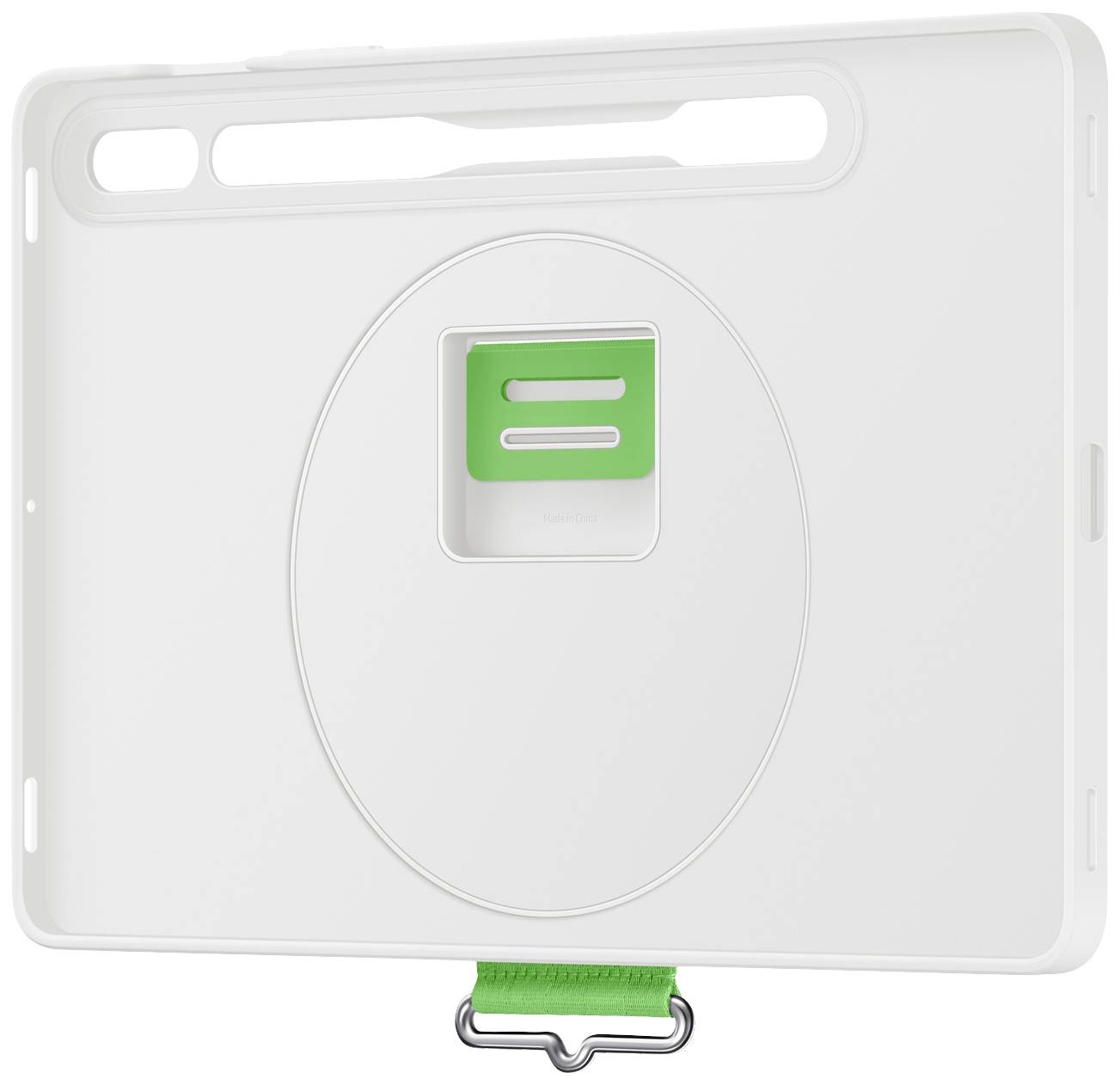 Samsung Strap Cover Tablet-Cover Samsung Galaxy Tab S8 Back Cover Weiß