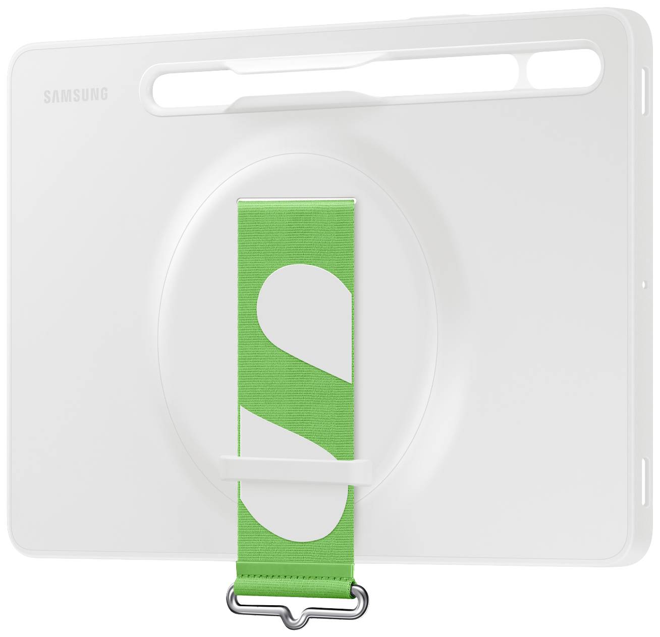 Samsung Strap Cover Tablet-Cover Samsung Galaxy Tab S8 Back Cover Weiß