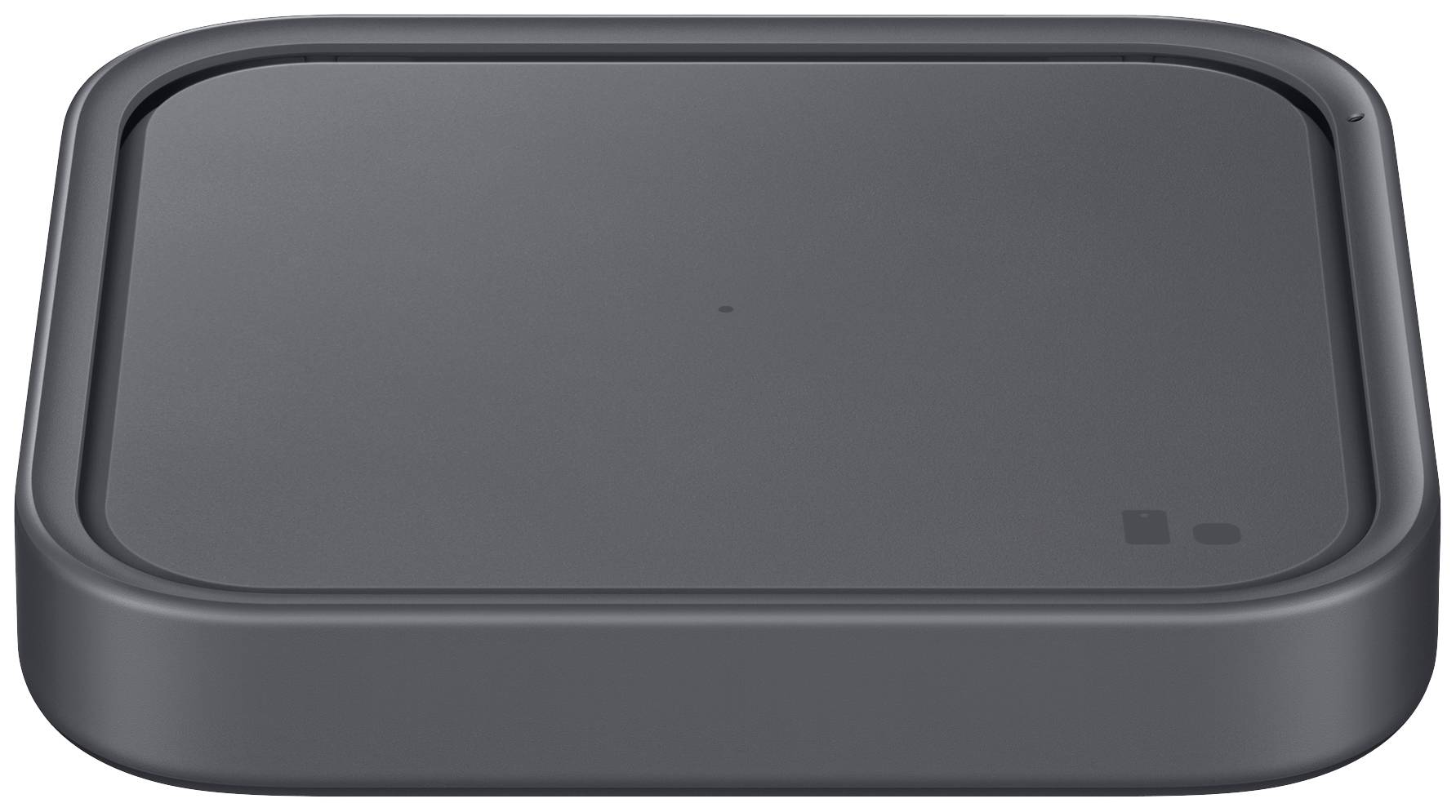 Samsung Induktions-Ladegerät 2.77A Wireless Charger Pad EP-P2400 EP-P2400BBEGEU Ausgänge USB-C® Dunkelgrau