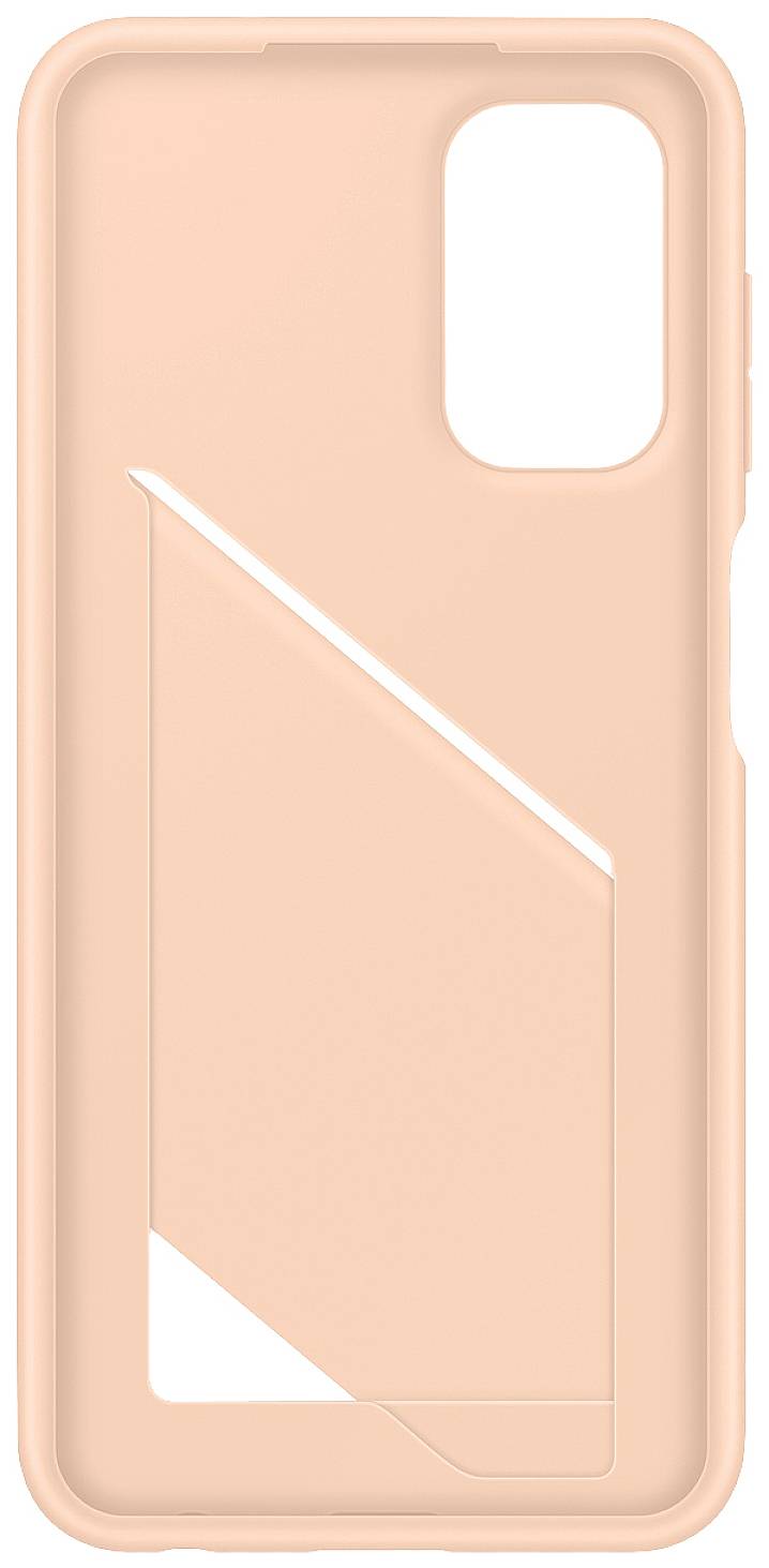 Samsung Card Slot Cover Backcover Samsung Galaxy A13 Pfirsich Stoßfest EF-OA135TPEGWW