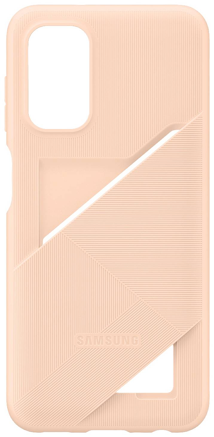 Samsung Card Slot Cover Backcover Samsung Galaxy A13 Pfirsich Stoßfest EF-OA135TPEGWW