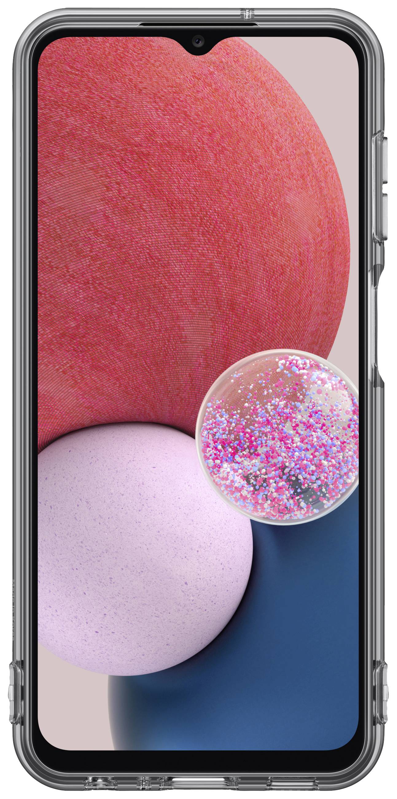 Samsung Soft Clear Cover Backcover Samsung Galaxy A13 Schwarz Stoßfest EF-QA135TBEGWW