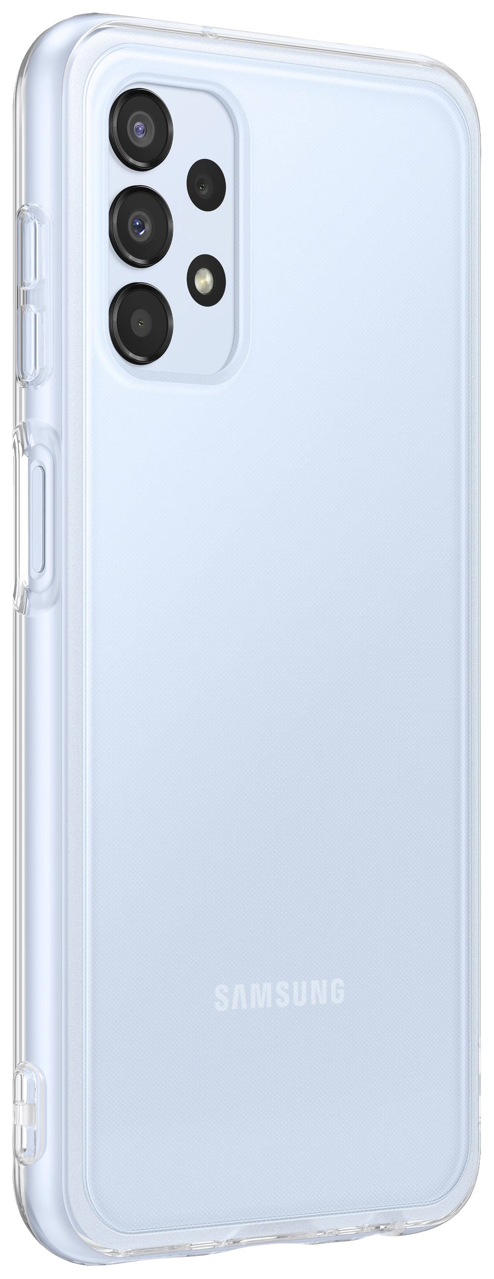 Samsung Soft Clear Cover Backcover Samsung Galaxy A13 Transparent Stoßfest EF-QA135TTEGWW